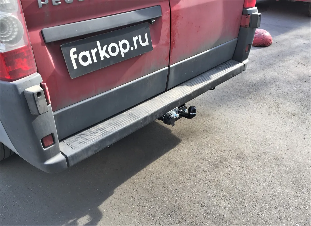 Фаркоп Лидер Плюс для Peugeot Boxer (L1,L2,L3) 2006- P107-FC в Тольятти Фаркоп Лидер Плюс для Peugeot Boxer (L1,L2,L3) 2006- P107-FC в Тольятти