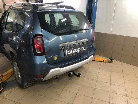Фаркоп Лидер Плюс для Renault Duster 2015-2021 R115-A в Тольятти