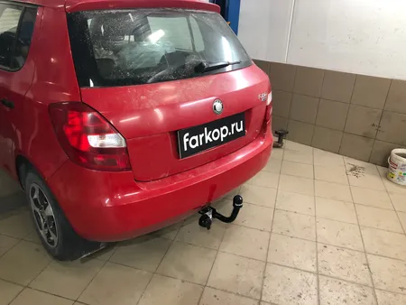 Фаркоп Лидер Плюс для Skoda Fabia (хетчбек) 2007-2015 Арт. S102-A S102-A в Тольятти