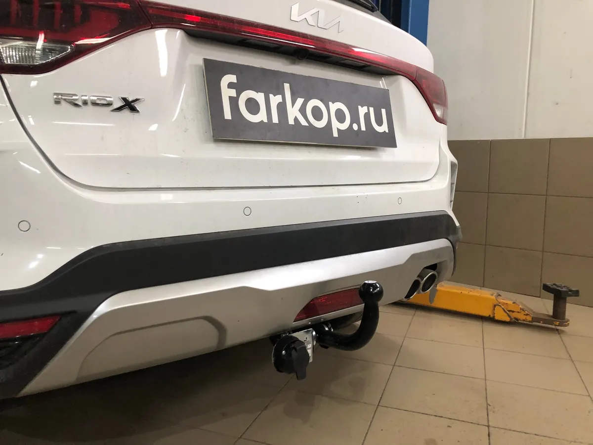 Фаркоп Лидер Плюс для Kia Rio X 2021- K123-A в Тольятти Фаркоп Лидер Плюс для Kia Rio X 2021- K123-A в Тольятти