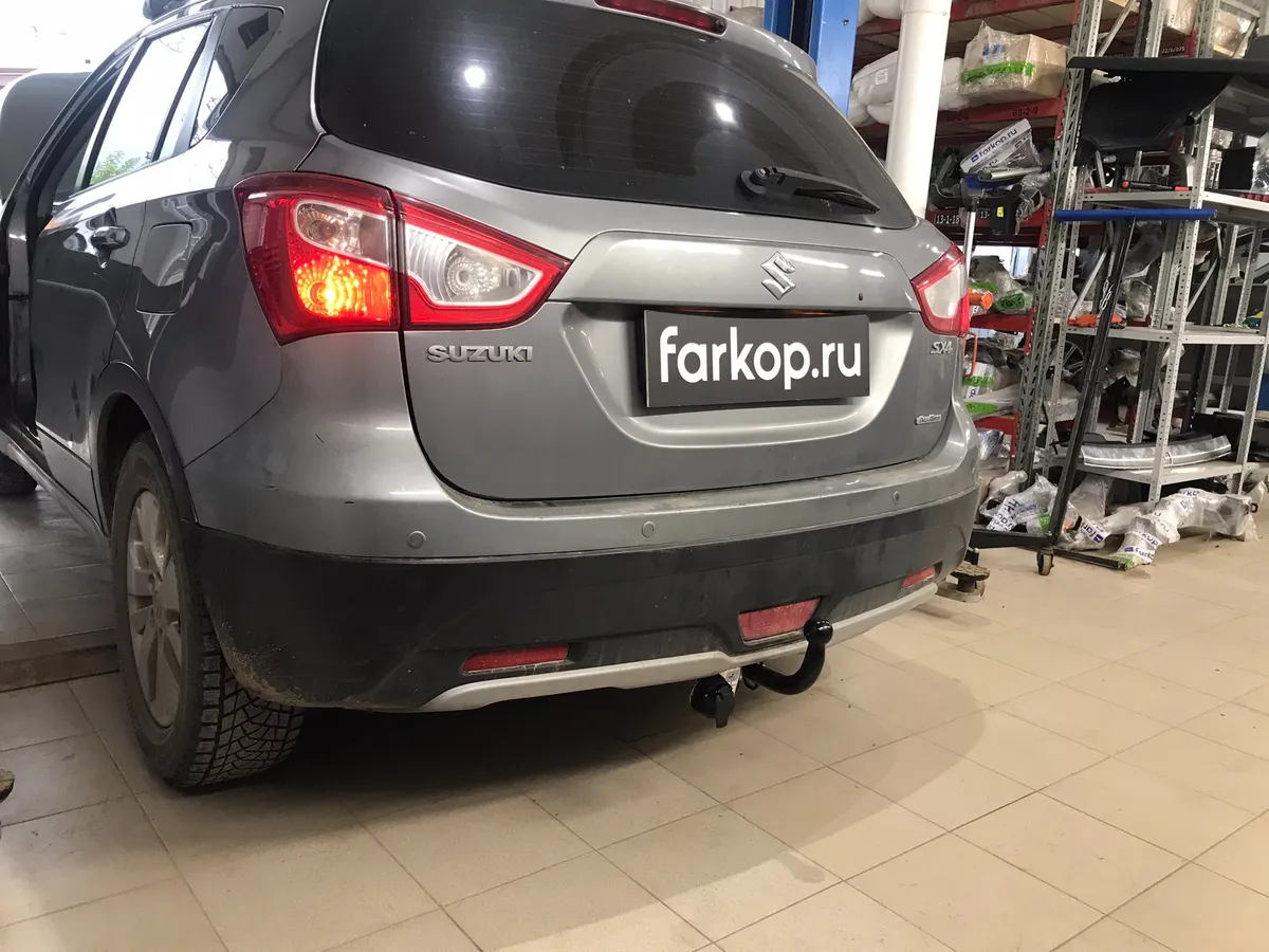 Фаркоп Лидер Плюс для Suzuki SX4 (S-cross) 2013- S405-A в Тольятти Фаркоп Лидер Плюс для Suzuki SX4 (S-cross) 2013- S405-A в Тольятти