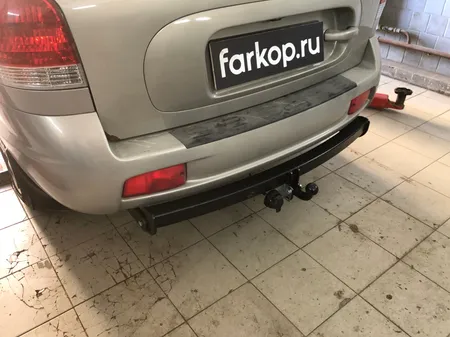 Фаркоп Лидер Плюс для Hyundai Santa Fe Classic 2007-2012 H205-A в Тольятти