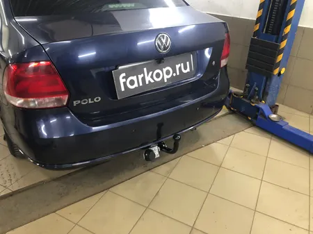 Фаркоп Лидер Плюс для Volkswagen Polo (седан) 2010-2020 V125-A в Тольятти