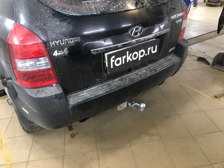 Фаркоп Лидер Плюс для Hyundai Tucson 2004-2010 H204-BA в Тольятти