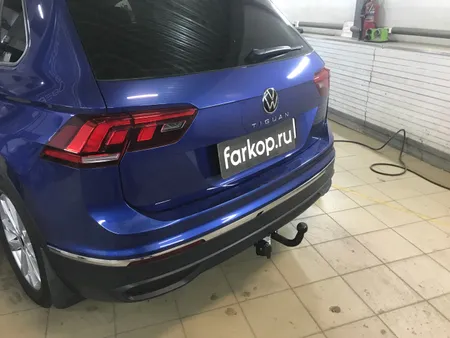 Фаркоп Лидер Плюс для Volkswagen Tiguan 2017- V123-A в Тольятти