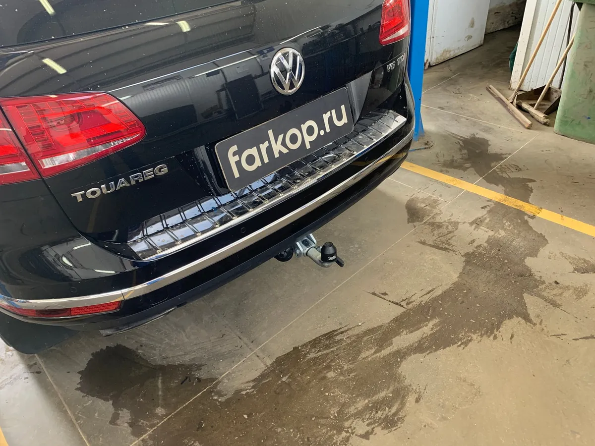 Фаркоп Galia для Volkswagen Touareg 2010-2018 V052C в Тольятти Фаркоп Galia для Volkswagen Touareg 2010-2018 V052C в Тольятти