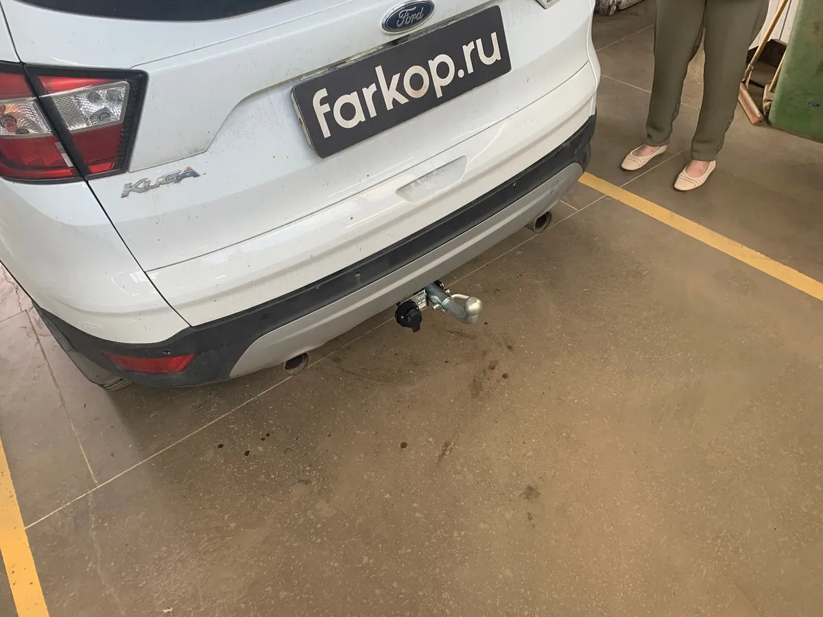 Фаркоп Лидер Плюс для Ford Kuga 2013-2019  F120-BA в Тольятти