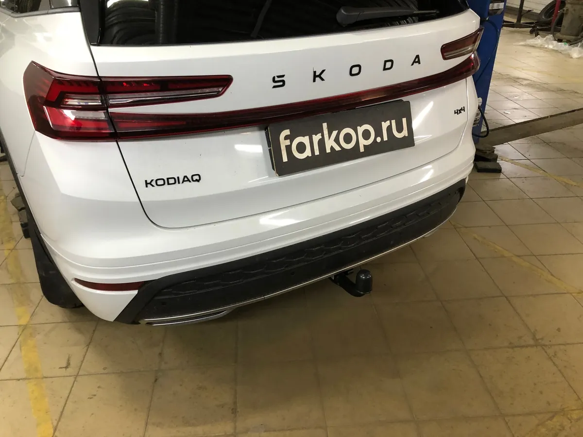Фаркоп Steinhof для Skoda Kodiaq 2023- S-292 в Тольятти Фаркоп Steinhof для Skoda Kodiaq 2023- S-292 в Тольятти