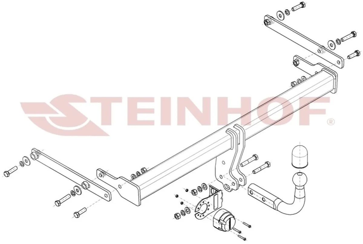 Фаркоп Steinhof для Mazda 3 (седан) 2019- Арт. M-061 M-061 в Тольятти Фаркоп Steinhof для Mazda 3 (седан) 2019- Арт. M-061 M-061 в Тольятти