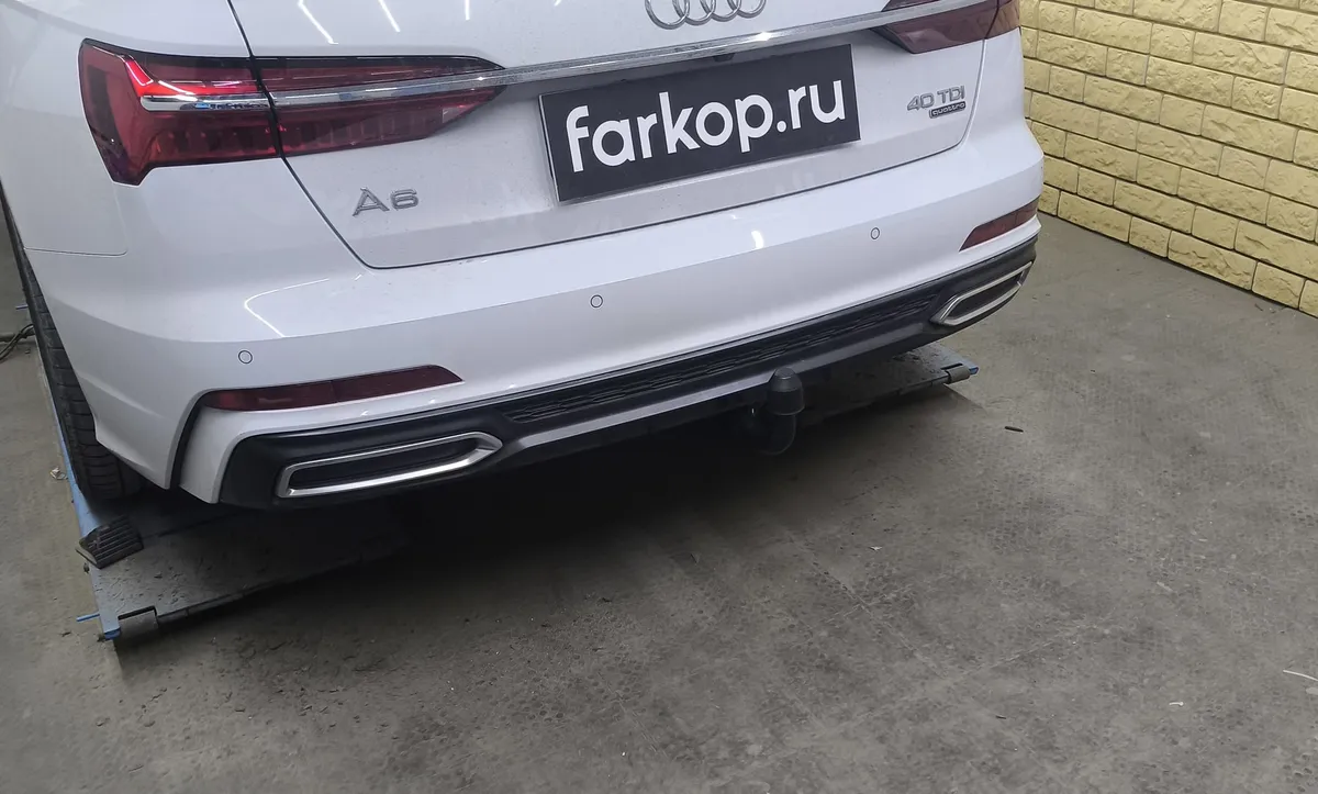 Фаркоп Galia для Audi A6 (седан, универсал) 2018- A051V в Тольятти