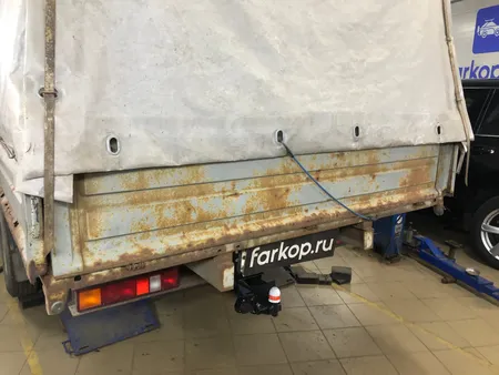 Фаркоп Трейлер для Gaz Газель 330202 удлиненная база (в т.ч. Gaz 33023 Фермер удлин.) Арт. 330202.K2 330202.K2 в Тольятти