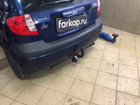 Фаркоп Лидер Плюс для Hyundai Getz (хетчбек) 2003-2011 Арт. H207-A H207-A в Тольятти