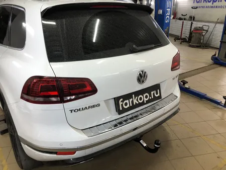 Фаркоп Oris для Volkswagen Touareg 2010-2018, кроме R-Line 3555-D2 в Тольятти