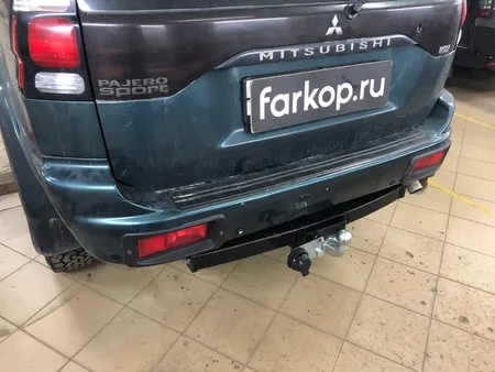 Фаркоп Лидер Плюс для Mitsubishi Pajero Sport 1998-2008 M107-F в Тольятти