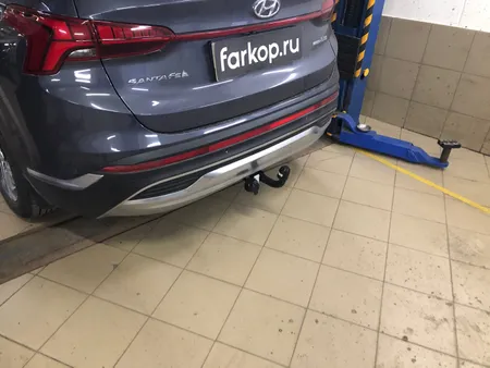 Фаркоп Oris для Hyundai Santa Fe 2020-2024 6768-A в Тольятти