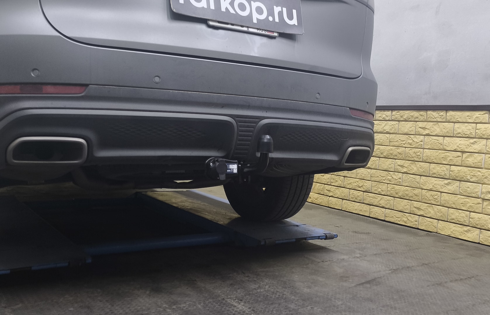Установили фаркоп Berg для Chery Tiggo 9 2024 г.в.